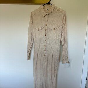 Billabong Striped Jumpsuit- M